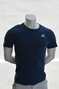 Adidas Essentials T-Shirt Dunkelblau – Herren Größe S (Mit kleinen Mängeln / Schnäppchen)