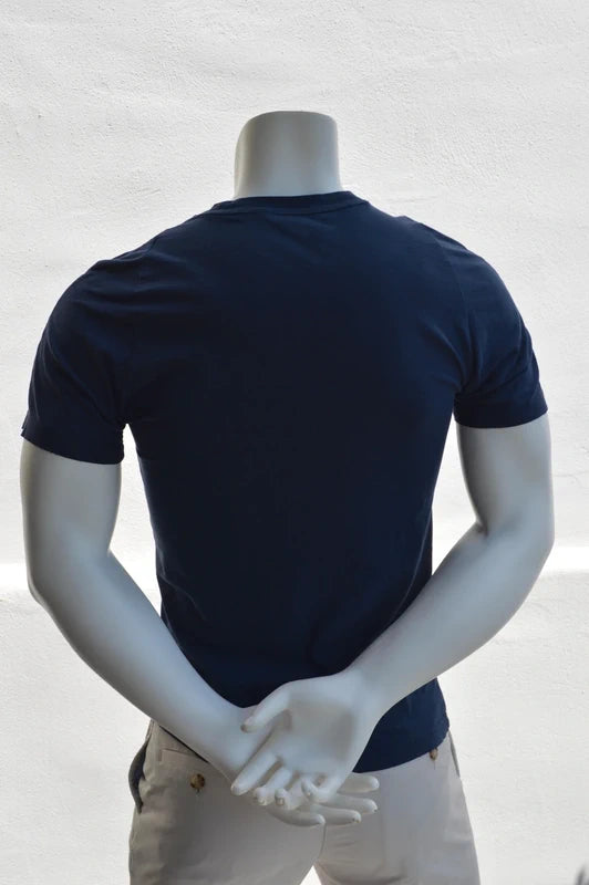 Adidas Essentials T-Shirt Dunkelblau – Herren Größe S (Mit kleinen Mängeln / Schnäppchen)