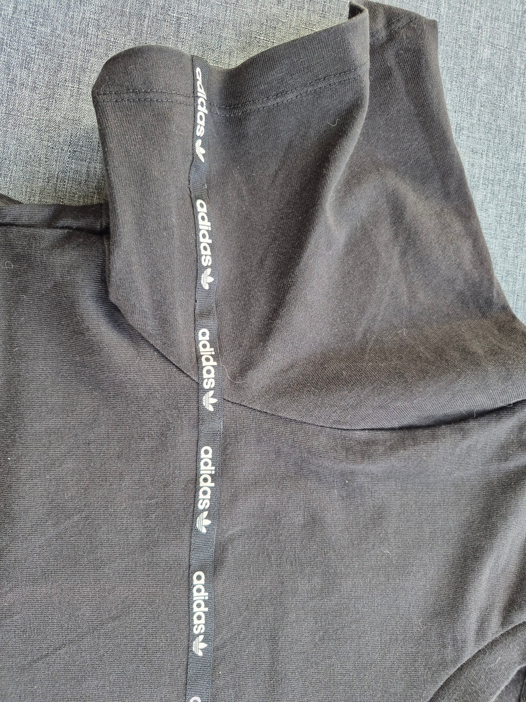 Adidas Originals Damen T-Shirt-Kleid / Longshirt – Schwarz – Gr. 38 (S/M
