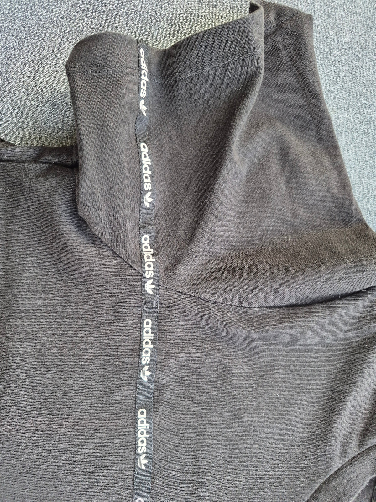 Adidas Originals Damen T-Shirt-Kleid / Longshirt – Schwarz – Gr. 38 (S/M