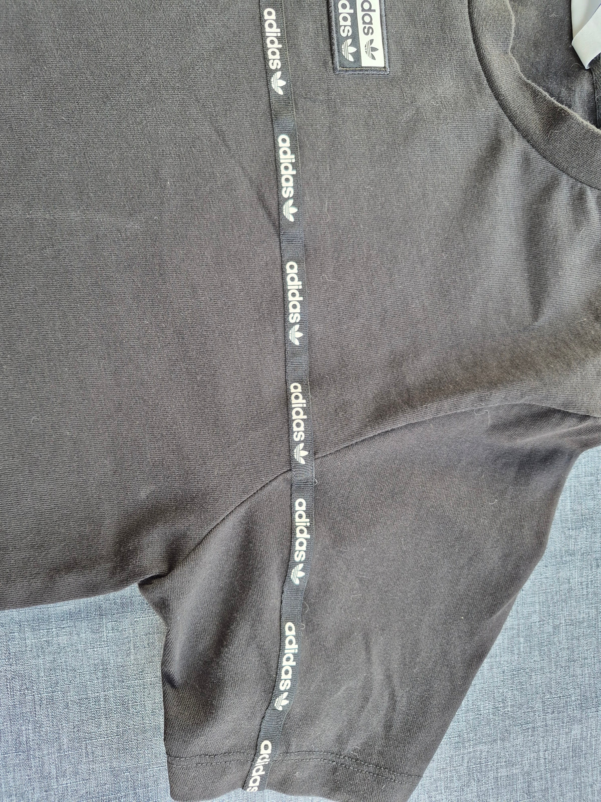 Adidas Originals Damen T-Shirt-Kleid / Longshirt – Schwarz – Gr. 38 (S/M
