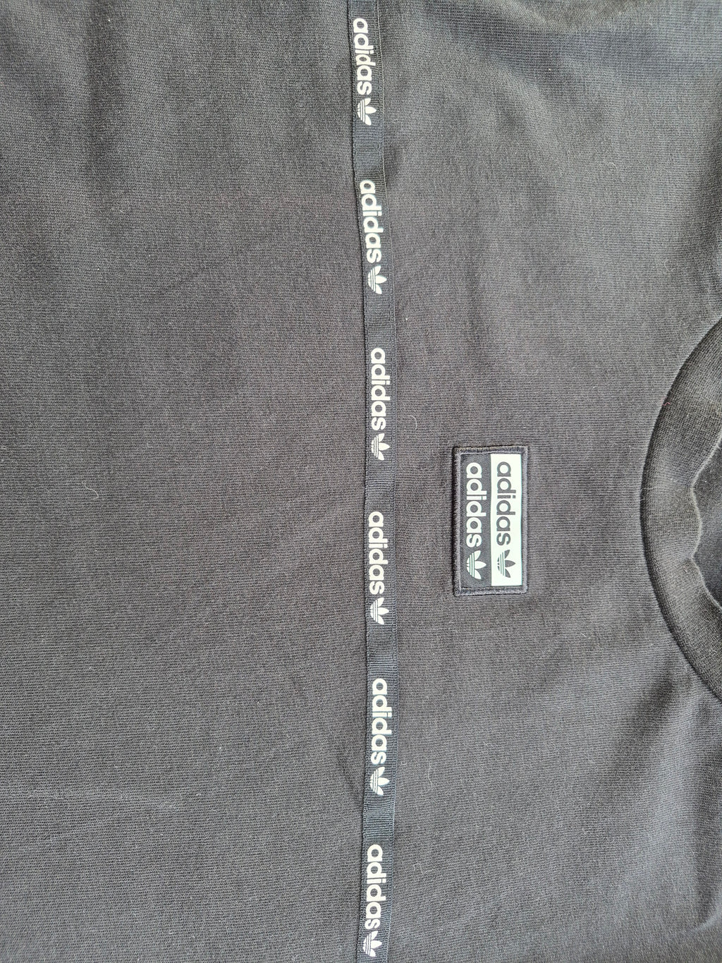 Adidas Originals Damen T-Shirt-Kleid / Longshirt – Schwarz – Gr. 38 (S/M