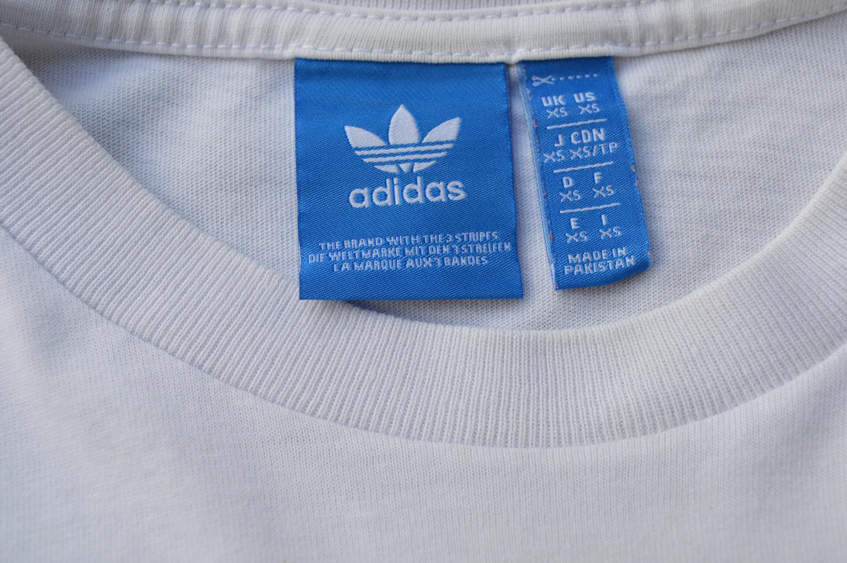 Adidas Originals Trefoil T-Shirt Weiß – Größe XS