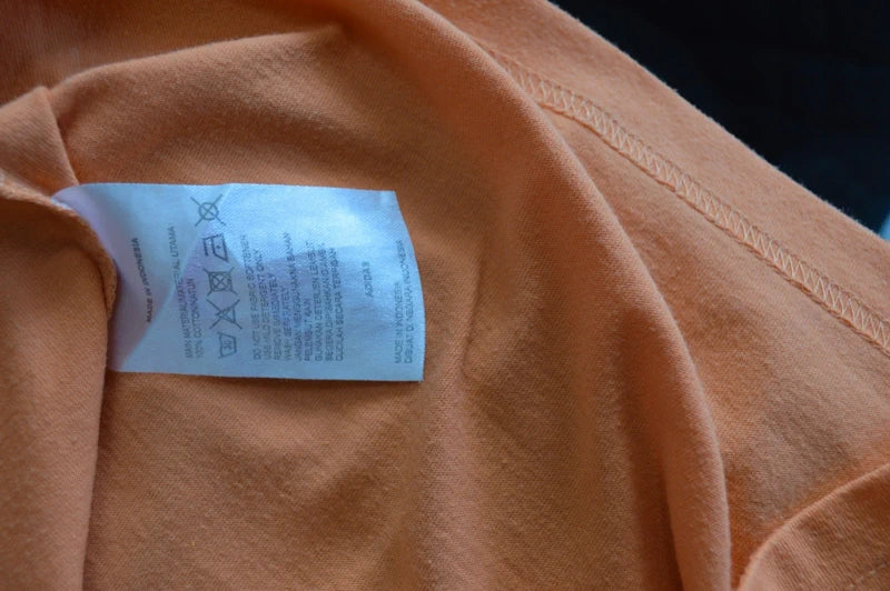 Adidas Originals „Chicago Trefoil“ T-Shirt – Terrakotta-Orange – Gr. S (Hervorragend)