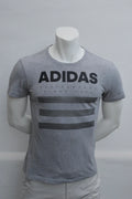 Adidas Performance T-Shirt "Since 1996" in Grau-Melange – Gr. S/M