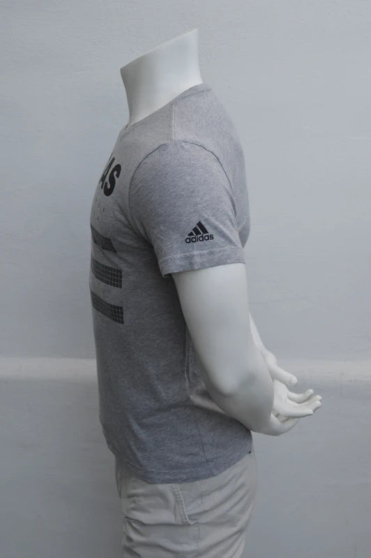 Adidas Performance T-Shirt "Since 1996" in Grau-Melange – Gr. S/M