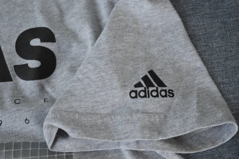 Adidas Performance T-Shirt "Since 1996" in Grau-Melange – Gr. S/M