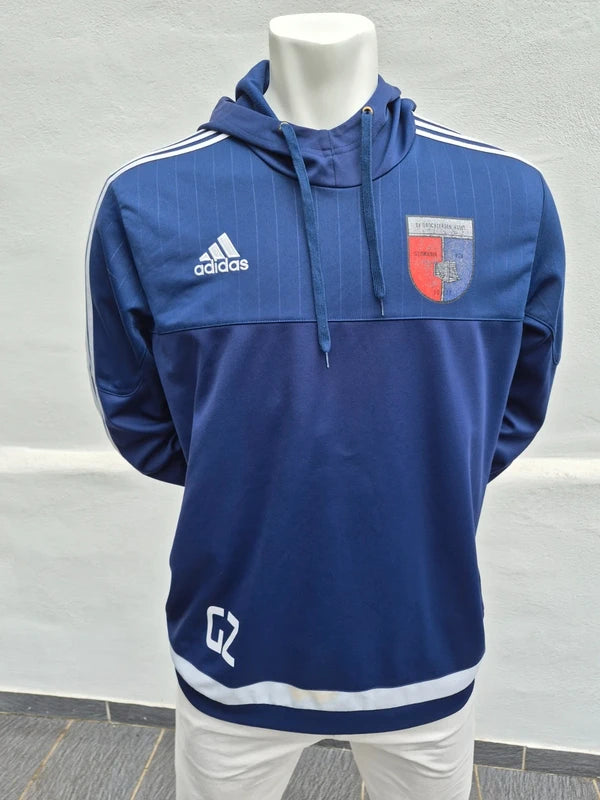 Adidas SV Drochtersen/Assel Herren Teamwear-Hoodie Blau – Gr. L (geschätzt)