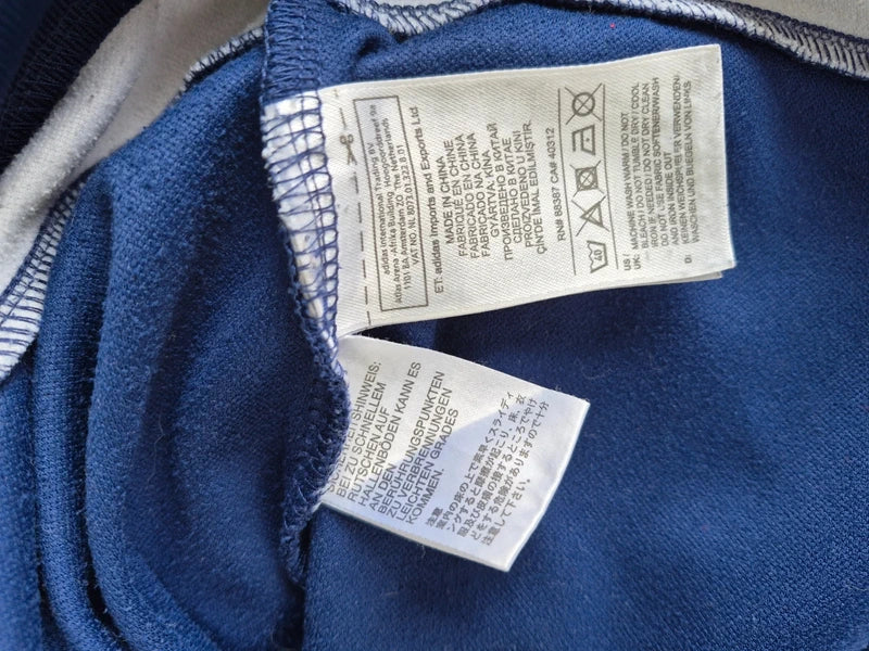Adidas SV Drochtersen/Assel Herren Teamwear-Hoodie Blau – Gr. L (geschätzt)