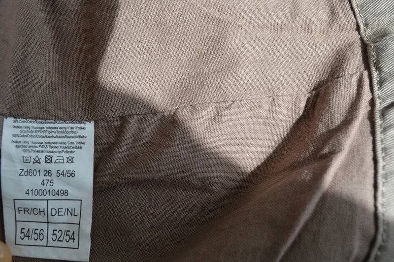 Atlas for Women Outdoor-Safarijacke mit Taillenzug – Taupe – Gr. 52/54 (Sehr gut)