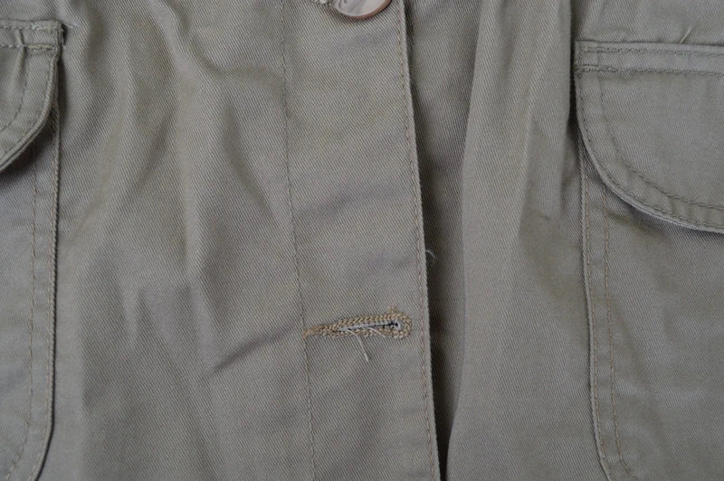 Atlas for Women Outdoor-Safarijacke mit Taillenzug – Taupe – Gr. 52/54 (Sehr gut)