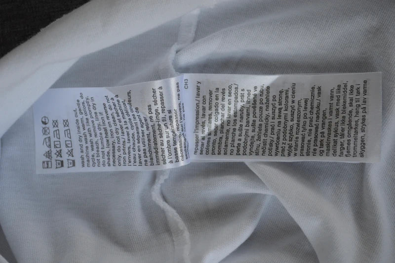 Calvin Klein Jeans Monogram Logo T-Shirt in Weiß – Gr. M