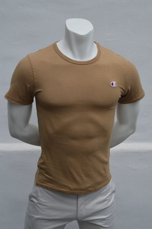Champion Heritage Herren T-Shirt in Camel  Sand – Gr. XS