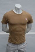 Champion Heritage Herren T-Shirt in Camel  Sand – Gr. XS