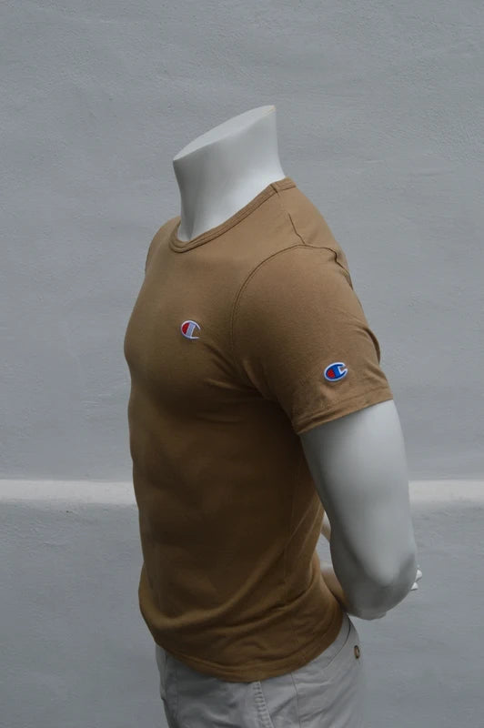 Champion Heritage Herren T-Shirt in Camel  Sand – Gr. XS