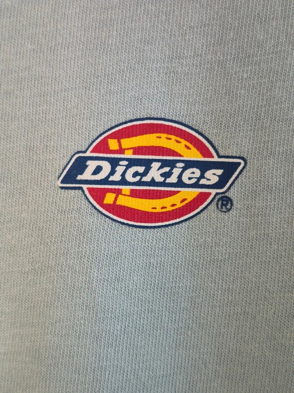 Dickies Herren T-Shirt „Mapleton“ – Hellblau mit Logo-Print – Gr. XS