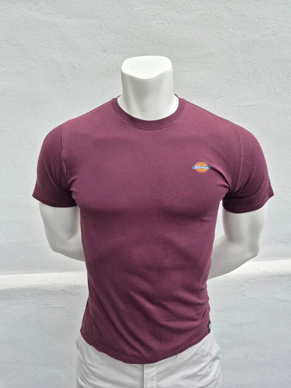 Dickies Herren T-Shirt in Weinrot – Gr. XS