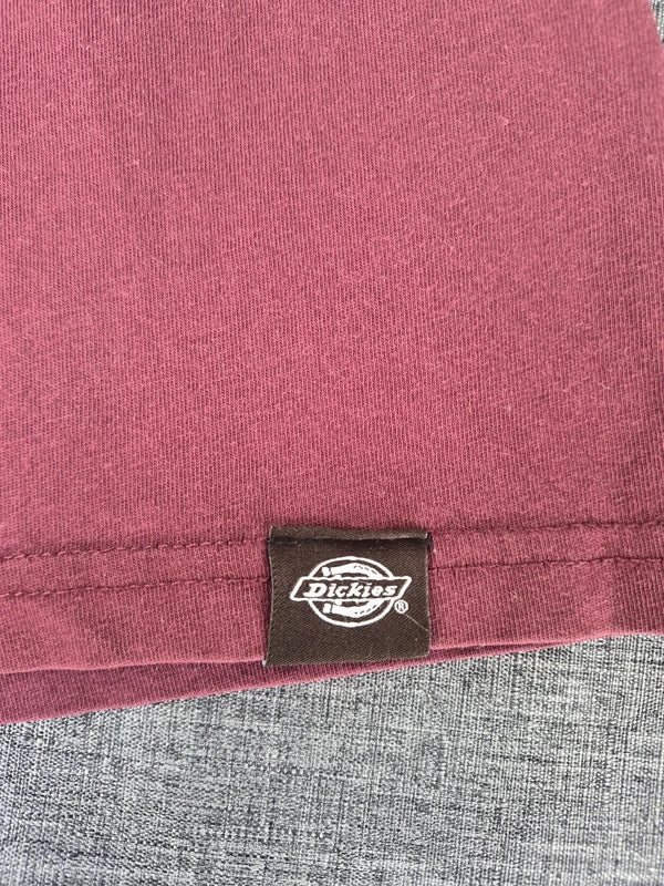 Dickies Herren T-Shirt in Weinrot – Gr. XS