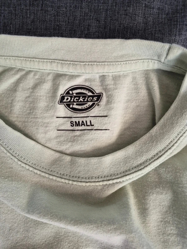 Dickies „Horseshoe Logo“ T-Shirt – Salbeigrün  Mint – Gr. S (Hervorragend)