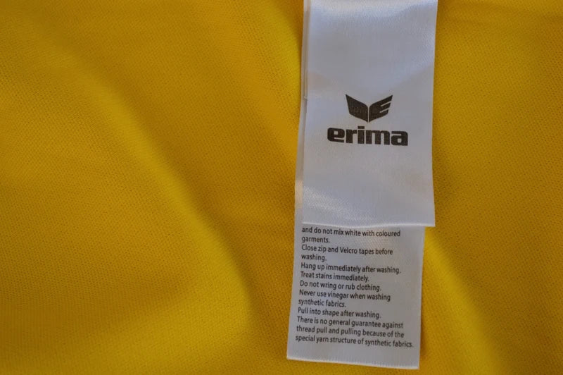 Erima Unisex TuS Marialinden Kapuzenjacke in GelbSchwarz – Gr. S