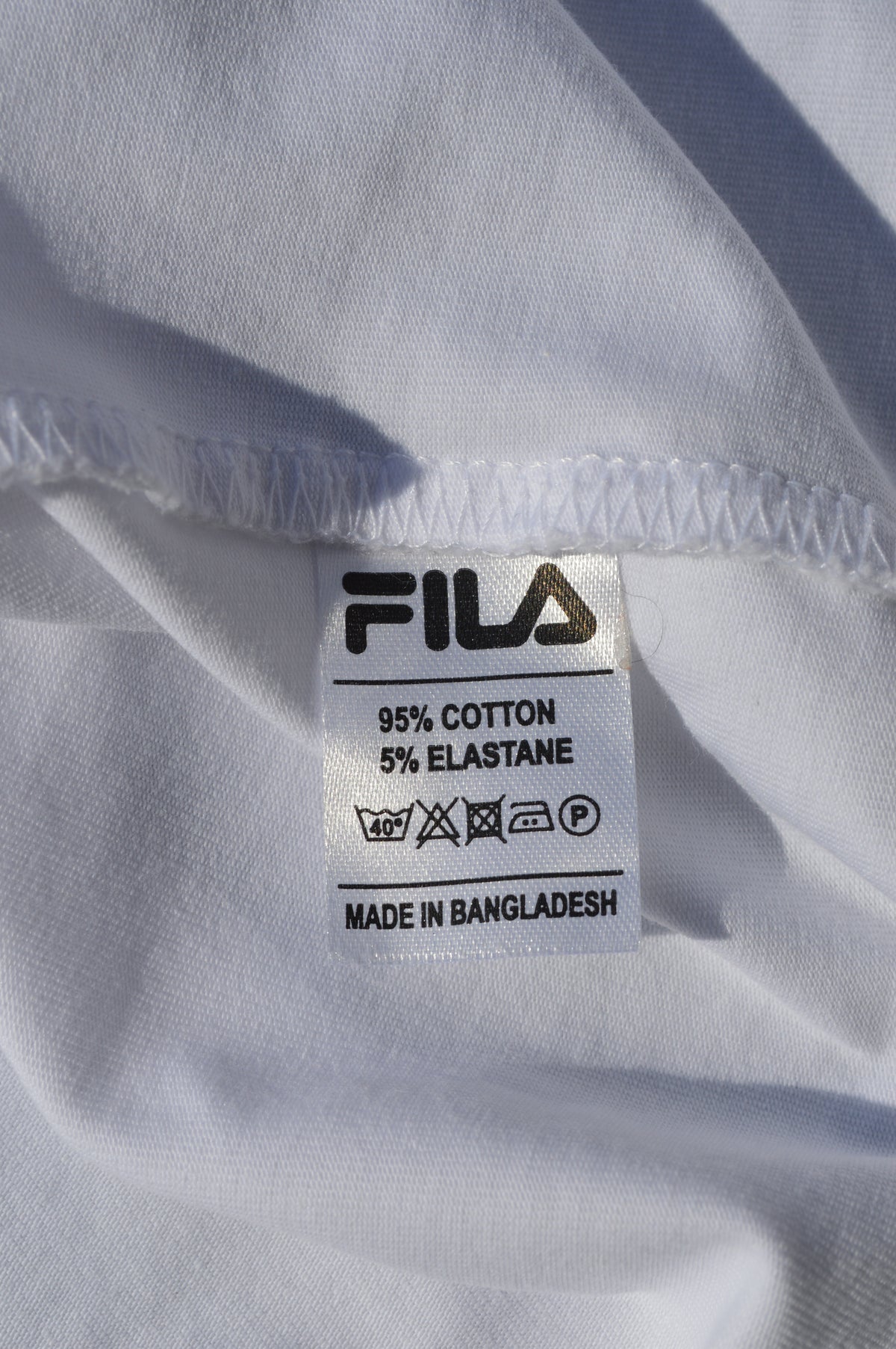 FILA x TeamNL "Paris 2024" Olympia Herren T-Shirt Weiß/Orange – Größe XXL (Boxy/Oversized)