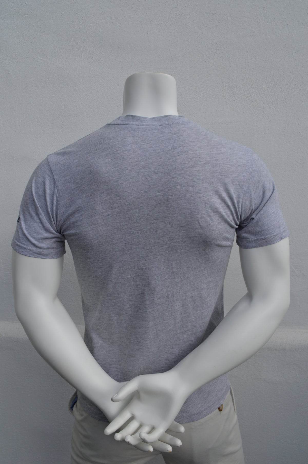 Fila T-Shirt Grau Melange – Big Logo Größe S
