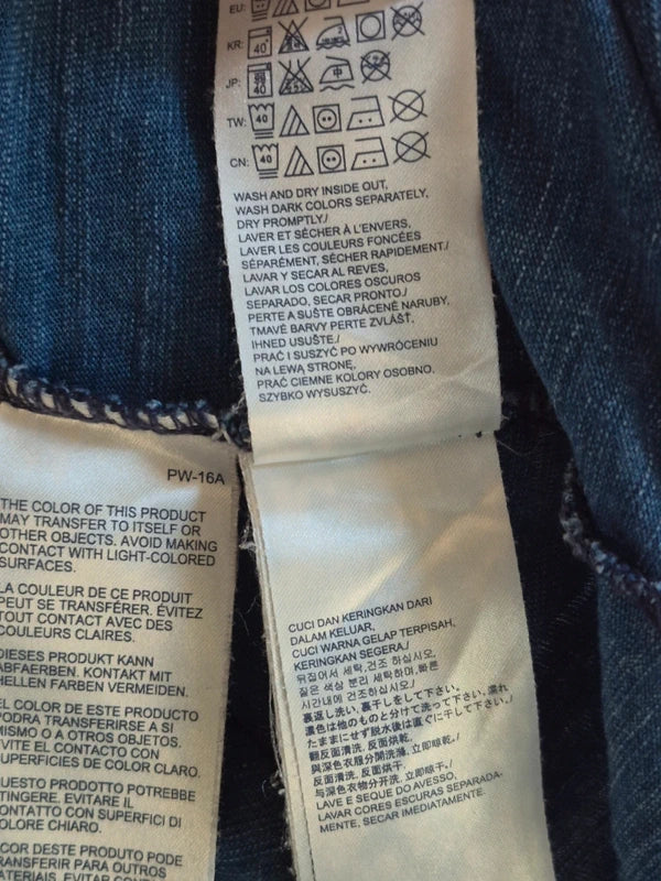 Hilfiger Denim Herren Slub-Jersey T-Shirt Blau – Größe XL (Mit kleinem Makel  Bastler-Schnäppchen)