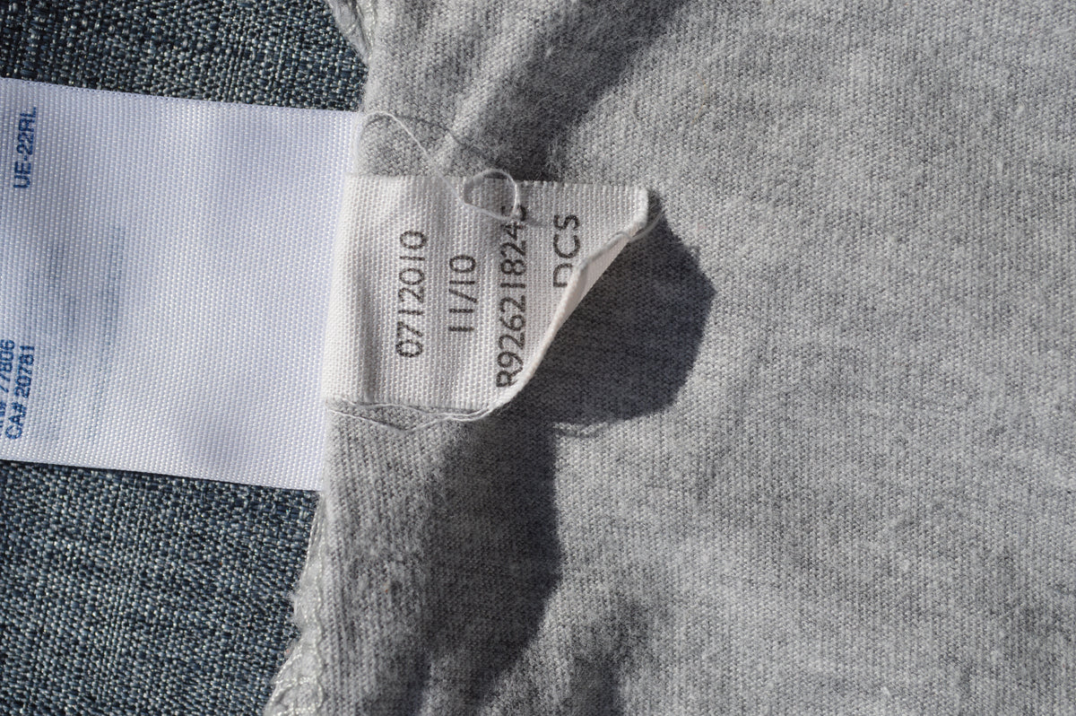 Hilfiger Denim Herren Vintage-Print T-Shirt in Grau-Meliert – Gr. XL