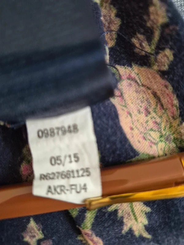 Hilfiger Denim – Damen T-Shirt "NYC" mit Floral-Muster & Vintage-Print – Gr. L