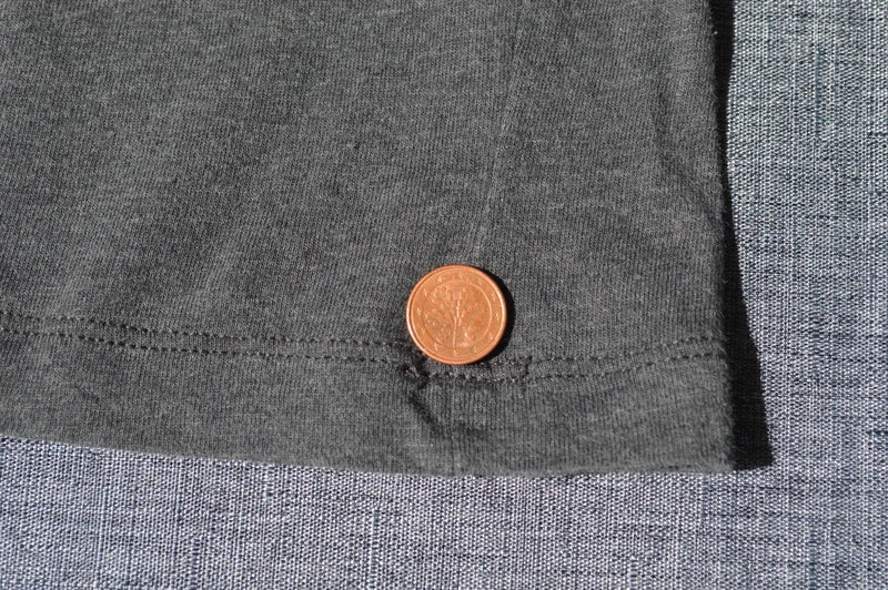 Hugo Boss Classic T-Shirt in Anthrazit mit Logo-Stickerei – Gr. L (Slim Fit)