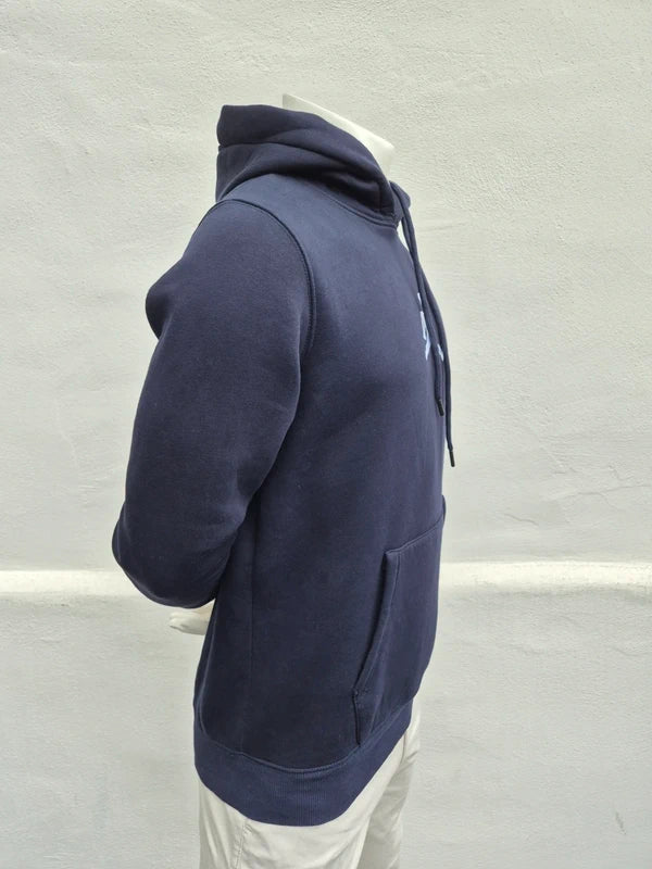 Jordan Herren Jumpman Fleece-Hoodie in Navyblau – Gr. L (ca. L, bitte Maße beachten)