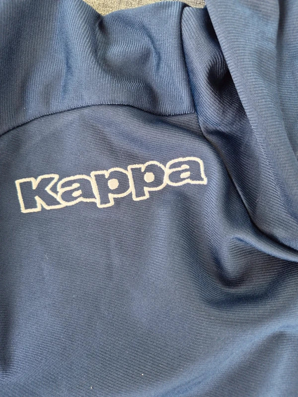 Kappa Capalaba FC Bulldogs Herren Trainings-Hoodie in Petrolblau – Gr. M