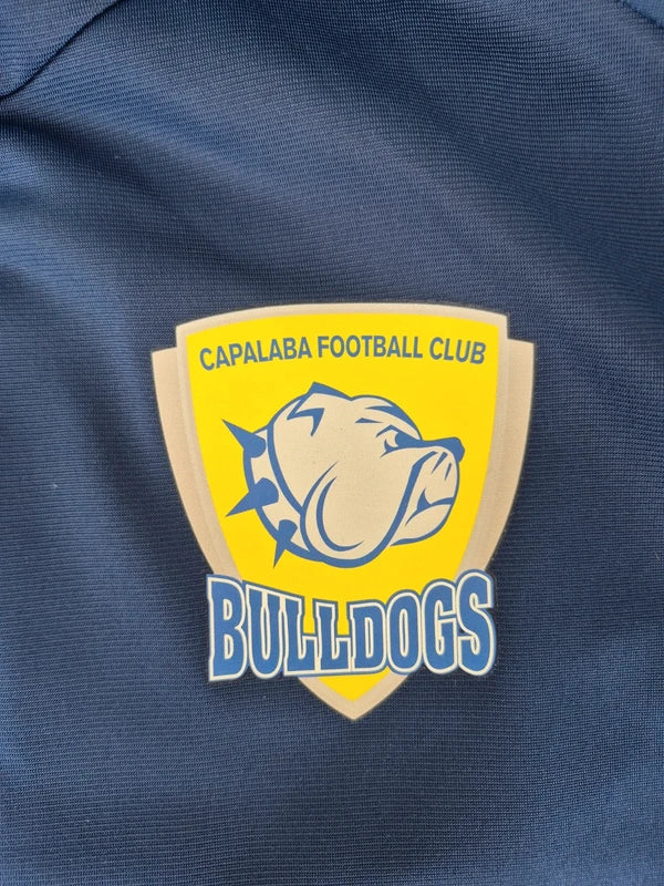 Kappa Capalaba FC Bulldogs Herren Trainings-Hoodie in Petrolblau – Gr. M
