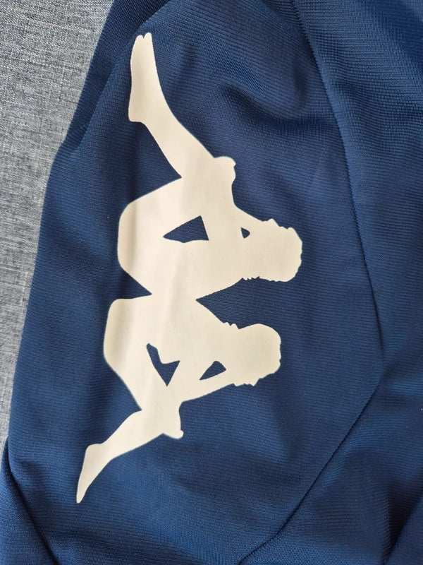 Kappa Capalaba FC Bulldogs Herren Trainings-Hoodie in Petrolblau – Gr. M
