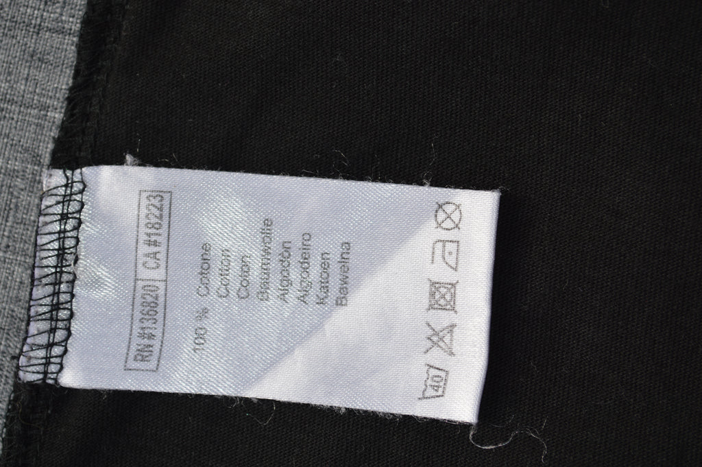 Kappa Herren Banda Ringer T-Shirt in Schwarz/Weiß – Gr. S