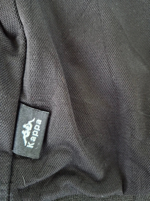 Kappa „Banda“ Colorblock Kapuzen-Trainingsjacke – SchwarzOliveWeiß – Gr. M (Guter Zustand)