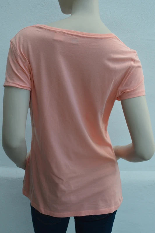 Levi's Classic Dot Batwing Logo T-Shirt in PfirsichApricot – Gr. M