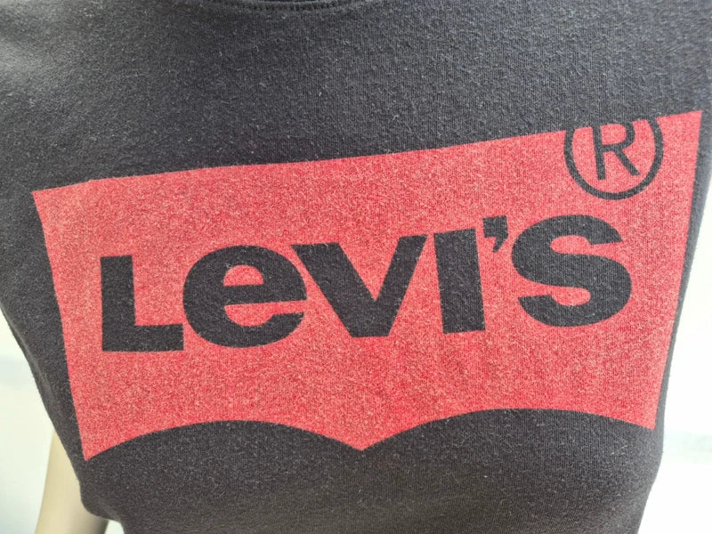Levi's Damen Classic Batwing Sleeveless T-Shirt in Schwarz – Gr. M