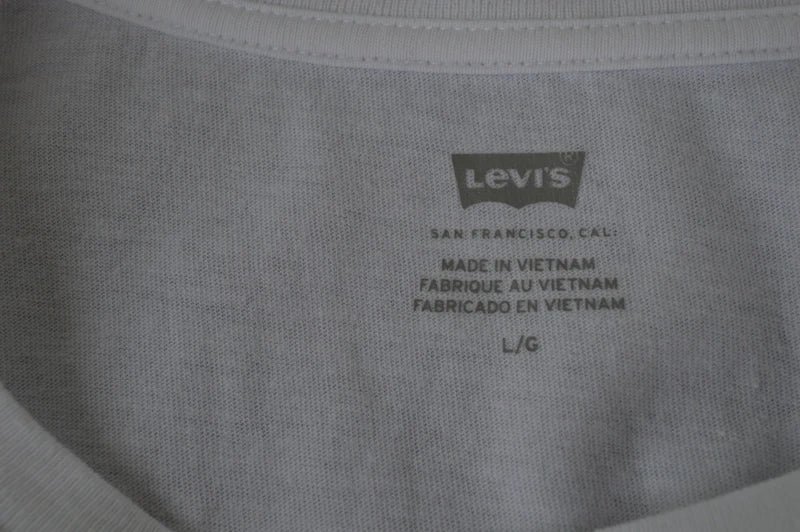Levi's Damen Pastell-Logo T-Shirt in Weiß – Gr. L