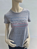 Levi's Damen Sportswear Logo T-Shirt in Grau-Meliert – Gr. S