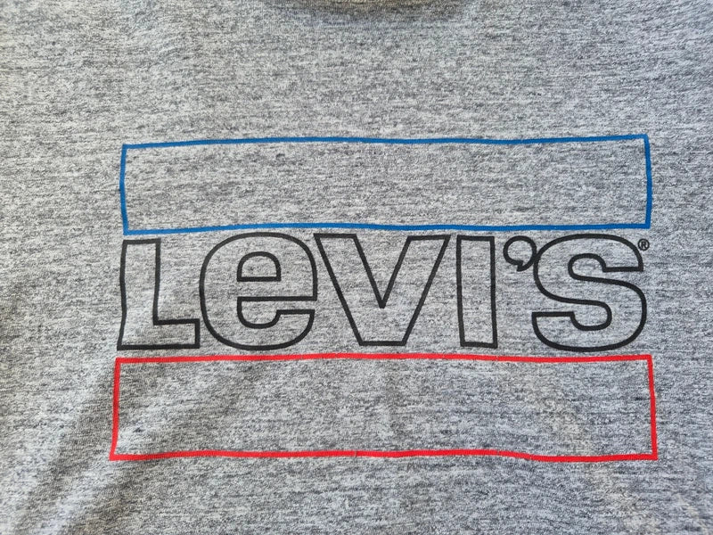 Levi's Damen Sportswear Logo T-Shirt in Grau-Meliert – Gr. S