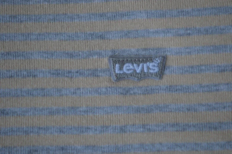 Levi's Damen Striped Longsleeve Shirt in CremeHellblau – Gr. S