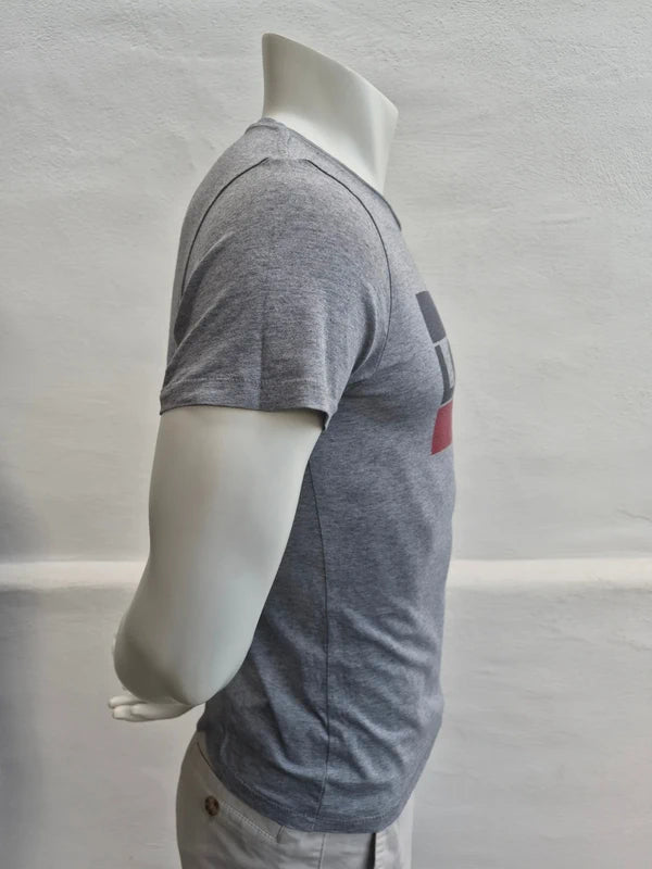 Levi's HerrenUnisex Block Logo T-Shirt in Grau-Meliert – Gr. S