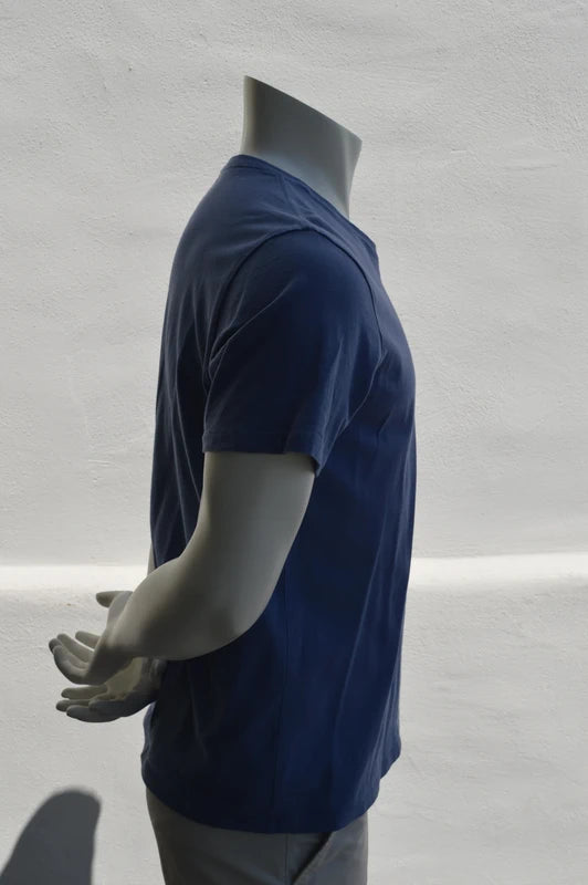 Levi's Herren V-Neck T-Shirt – Graublau mit Red Tab – Gr. L