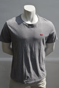 Levi's Standard Classic Batwing Logo Patch T-Shirt in Grau Meliert – Gr. L