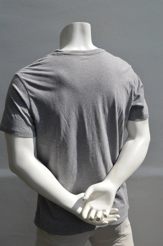 Levi's Standard Classic Batwing Logo Patch T-Shirt in Grau Meliert – Gr. L