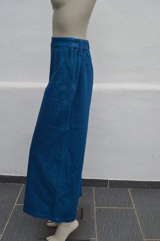 Luca (Lady Luck Luca) Premium Denim Wide-Leg Culotte – Größe 38 (Hervorragender Zustand – Made in Japan)