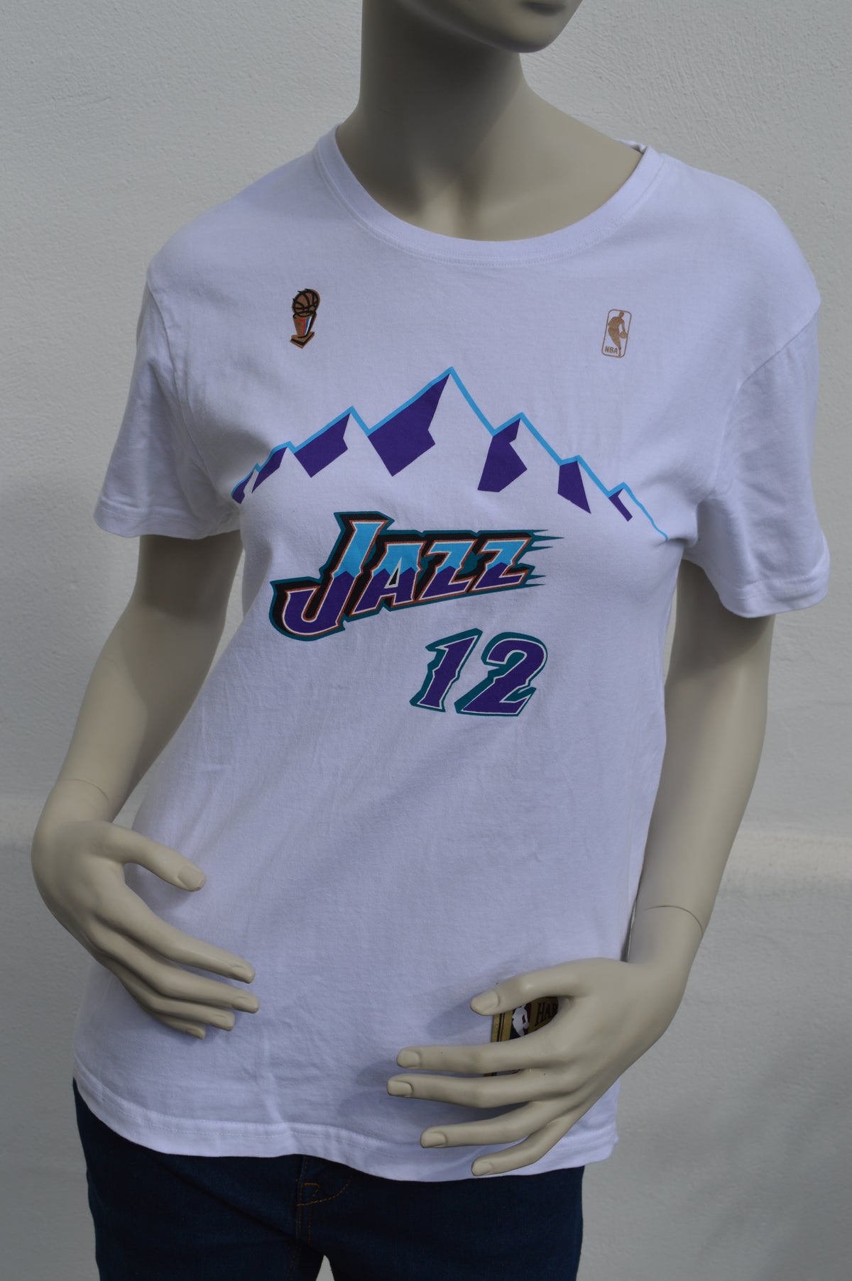 Mitchell & Ness NBA Utah Jazz John Stockton #12 T-Shirt – Gr. S