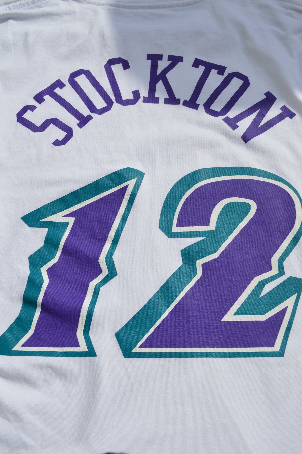 Mitchell & Ness NBA Utah Jazz John Stockton #12 T-Shirt – Gr. S