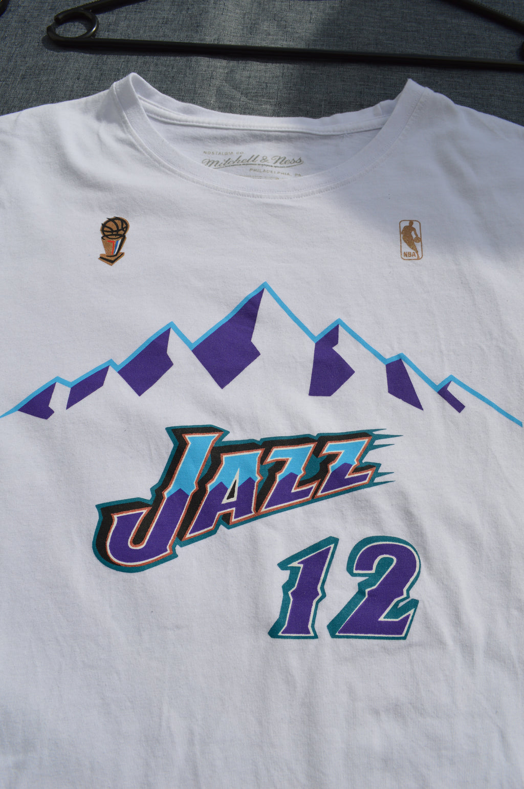 Mitchell & Ness NBA Utah Jazz John Stockton #12 T-Shirt – Gr. S